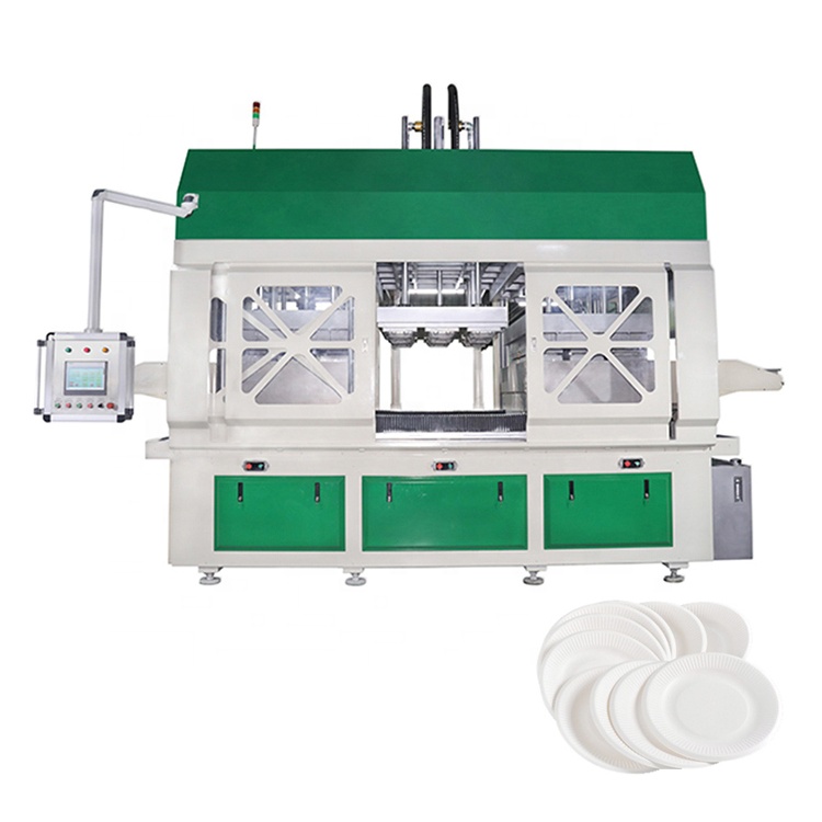 SD-P09 Fully Automatic Biodegradable Sugarcane Bagasse Pulp Molding Food Containers Packaging Making Machine Featured Image