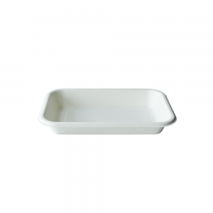 PFAS Free 12oz Disposable Take Away Biodegradable Food Container Sugarcane Bagasse Pulp Lunch Tray