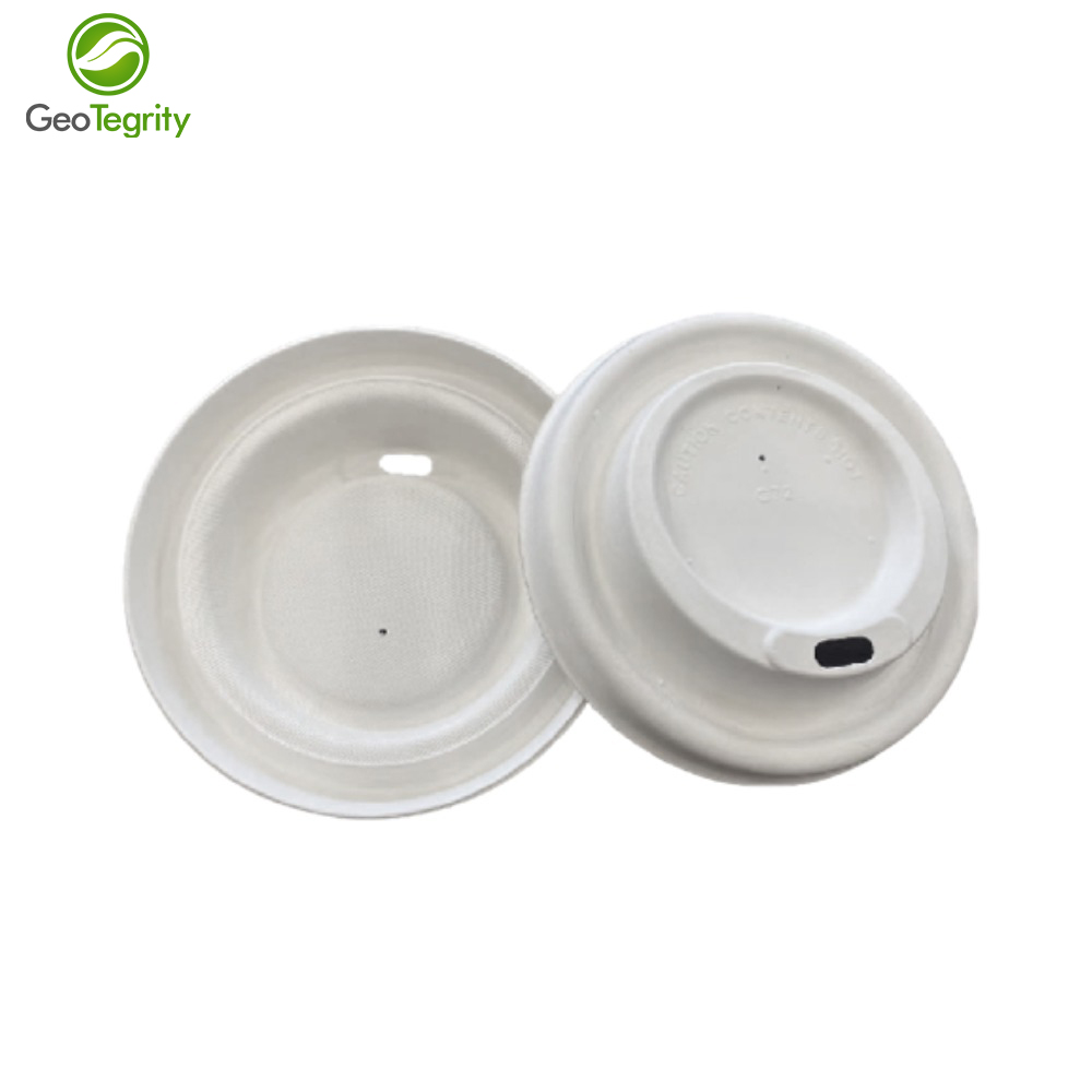 Sugarcane Bagasse Pulp Cup Lid: A Sustainable Solution for Eco-Friendly Packaging!
