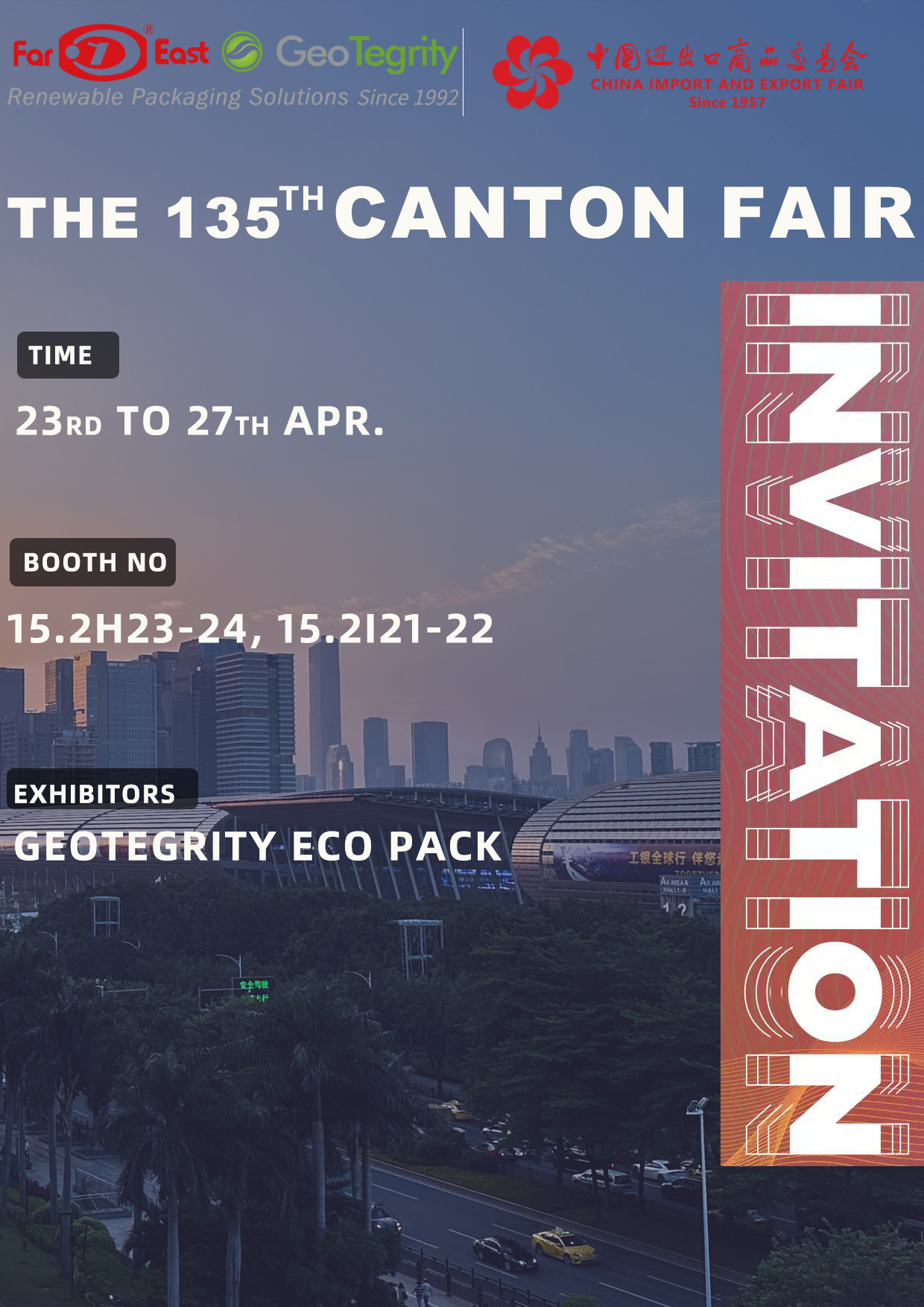 Driving Eco-friendly Solutions: Join Us at the 135th Canton Fair!