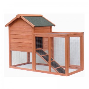 New Arrival China China Supplier Wood Pet House Red 2 Story Chicken Coop with Planter