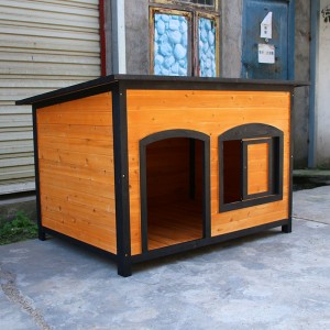 Factory For Wholesale wooden waterproof pet house wooden pet houses pet dog house