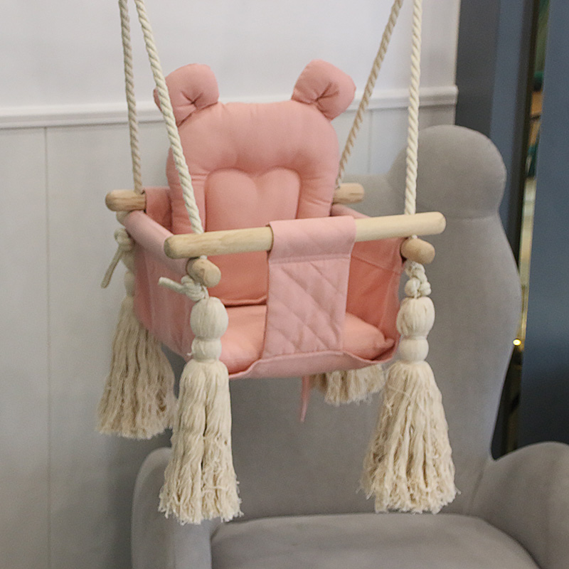 Hanging little baby Swing Seat Toddler Secure Indoor and Outdoor