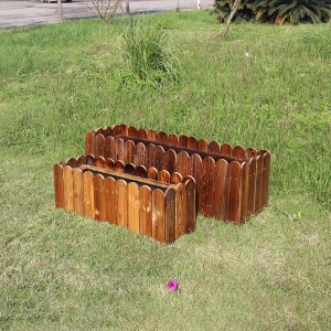 High Quality Vegetable Antiseptic Wooden Flower Box Rectangle Planter Box