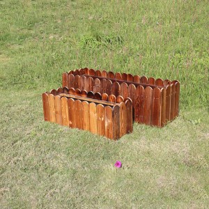 High Quality Vegetable Antiseptic Wooden Flower Box Rectangle Planter Box