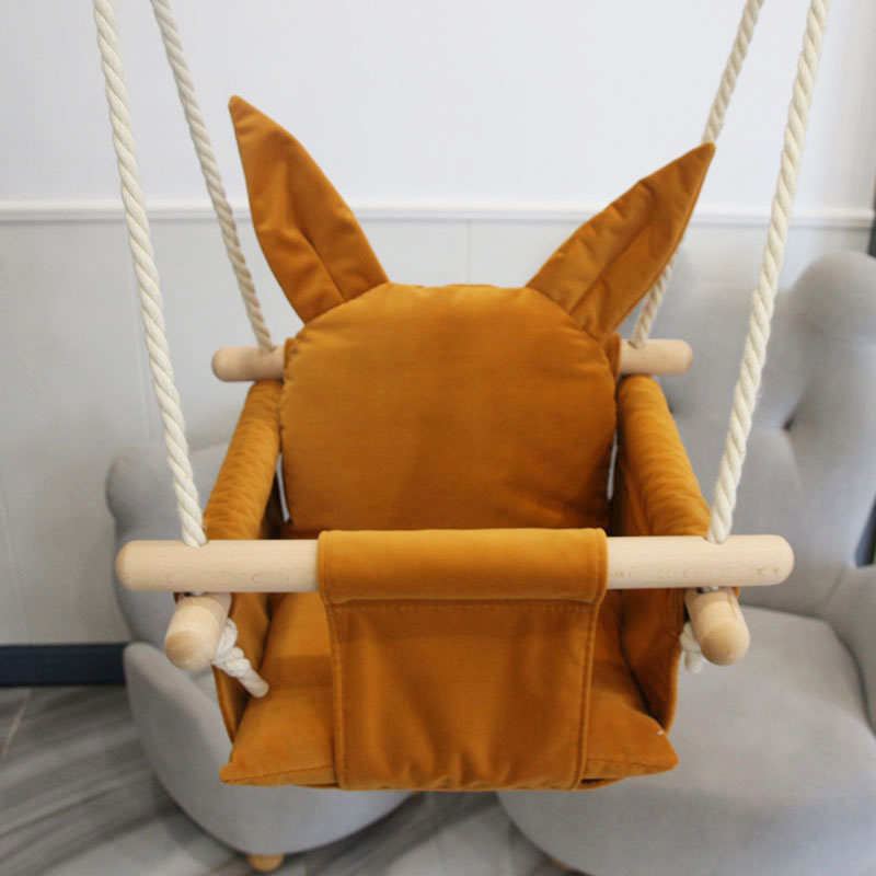 Good Wholesale Vendors Wood Toy Dog House Little - Indoor hanging baby hammock chair toddler swing seat with both CE and ASTM test report – Senxinyuan