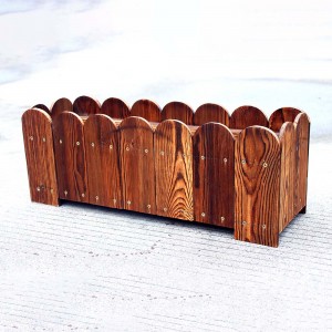 Supply OEM/ODM Outdoor Wood Planter Garden Bed Box Stand Garden Elevated Raised Bed for Vegetables