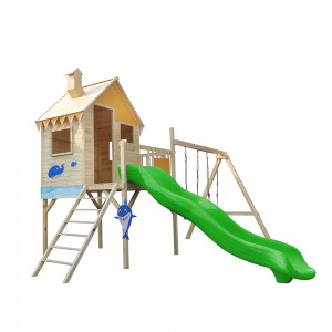 Good quality Indoor Wood Fun/Funny Special Plastic Playground for Park