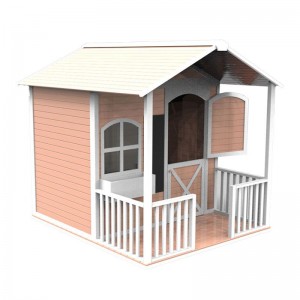 Outdoor backyard waterproof large Kid’s Children House Garden Child Wood play house