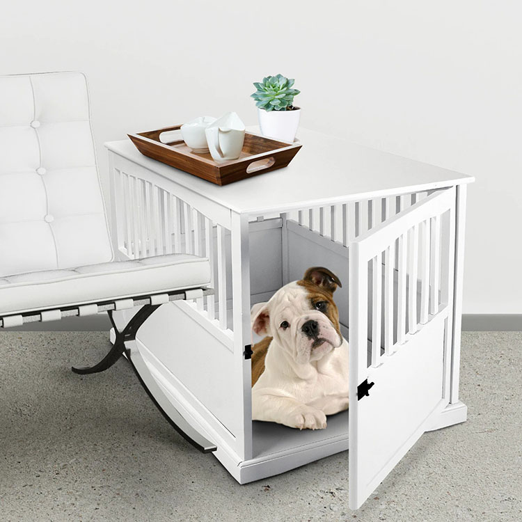Manufactur standard Igloo Dog House Kennel Pet House Wood Crate Indoor - wooden outdoor cute little pet dog kennel – Senxinyuan