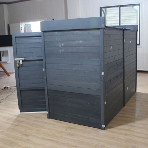 China New Product China Odourless Nontoxic and Safe Metal Door Dog House for Summer