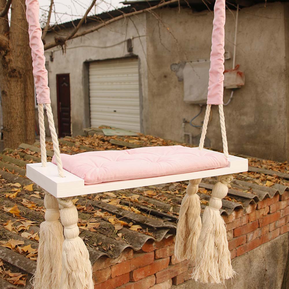 Factory making Wooden Storage Buildings - Baby swings with different color and safety belt – Senxinyuan