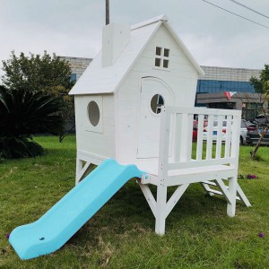 Durable Outdoor Children Play House Wooden Marketing Booth Kids Playhouse