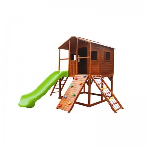 Best Price for New Children′s Community Park Outdoor Playground Equipment Forest Series QS07