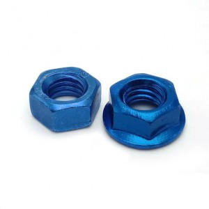 Алюминиевые крепежные детали серии Blue с электрофоретическим покрытием