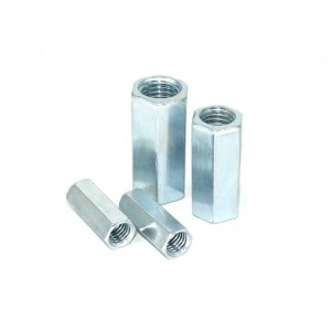 Large Hexagon Coupling nut hexagon long connect nuts