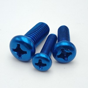 Blue Series Aluminum Fasteners ການເຄືອບ Electro-Phoretic