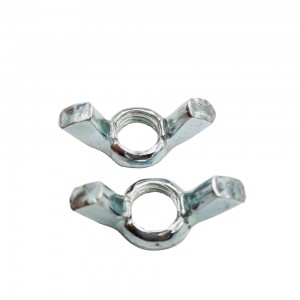 Wholesale OEM China Fastener Manufacturer M8 M10 SS304 Butterfly Nuts Precision Casting DIN315 Stainless Steel Formwork Tie Rod Scaffolding Casting Wing Nut