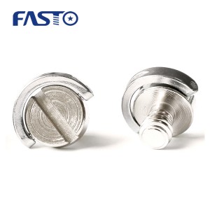 CE Certificate China Factory Price Roofing Bolt Cross Recessed Slotted Head with Hex Nut/Square Nut Zinc Plated
