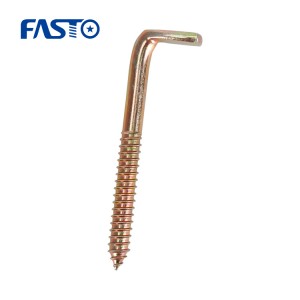 ODM Supplier Galvanized Casing Gecko Expansion Screw with Hook