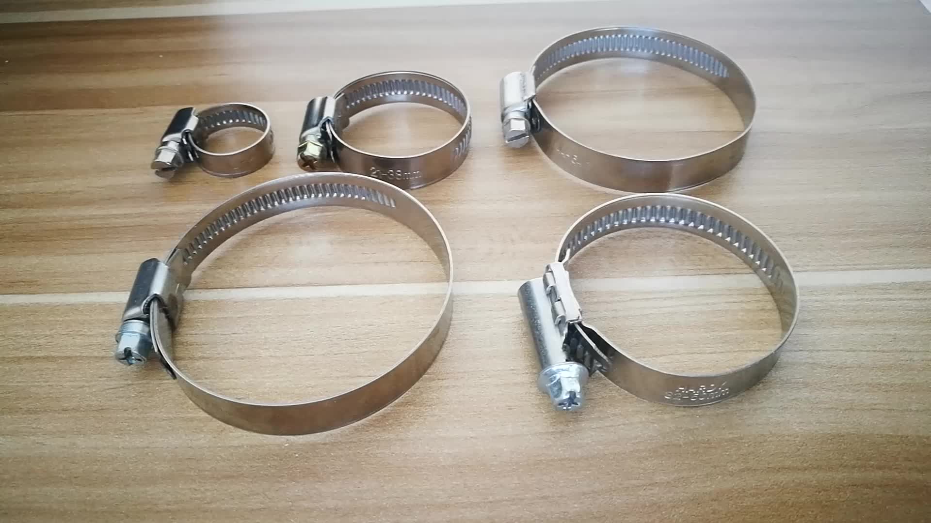 Correct use and advantages of stainless steel hose clamps