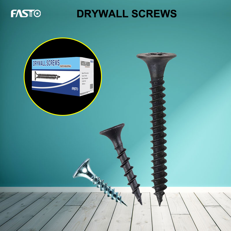 Drywall screws په ورځني ژوند کې مهم رول لوبوي