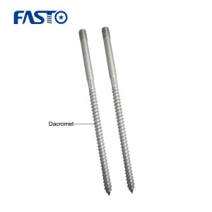 High Quality Stainless Steel Dacromet Hanger Bolts
