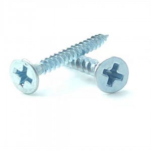 Wholesale OEM China Wholesale Factory Supplier Competitive Price Steel Galvanized Drywall Screw Coarse, Gray Phosphated, Phillip Sharp/ Drywall Metal.