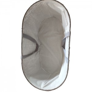Baby Moses Basket With/without Leather Handle