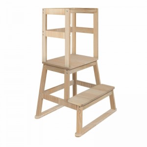 Solid Wood Modern Kids Learning Tower