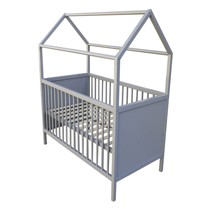 Manufacturing Companies for Baby Crib Wooden - EU Standard Baby House Bed Frame Baby Cot – Faye