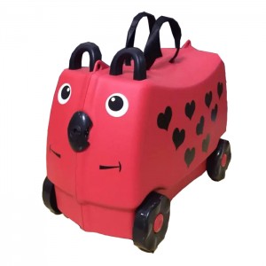 Kids Ride on Luggage Toys Storage Box Suitcase