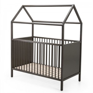 EU Standard Baby House Bed Frame Baby Cot