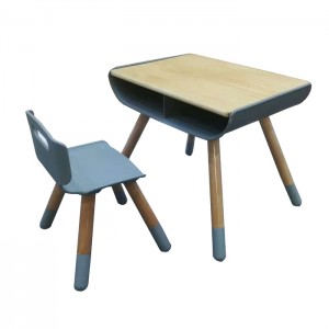 Height Adjustable Kids Table and Chair Set