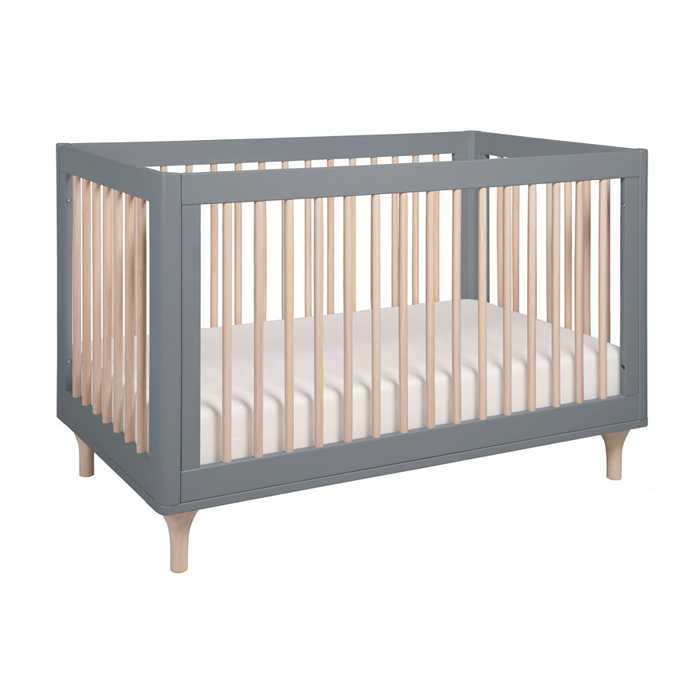 Top Quality Wood Baby Cot Bed - 3in1 Wooden Convertible Crib Baby Bed – Faye