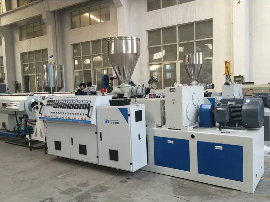 Conical Twin Screw Extruder: Product Process Description
