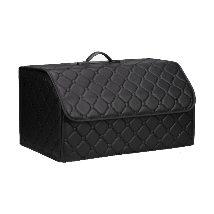 Wholesale Single layer Multipurpose collapsible diamond pattern car trunk  organizer Manufacturer and Factory