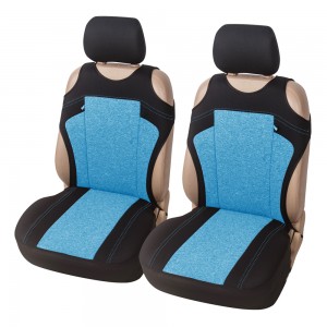 Blue Clolor Universal Car Front Seats Cover Popular Selling Car Front Seats Cushion