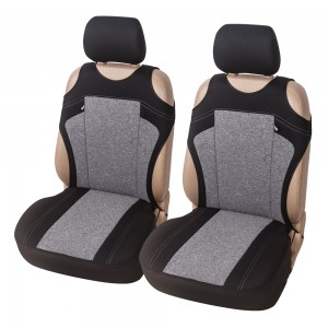 Grey Clolor Universal Car Front Seats Cover Popular Selling Car Front Seats Cushion
