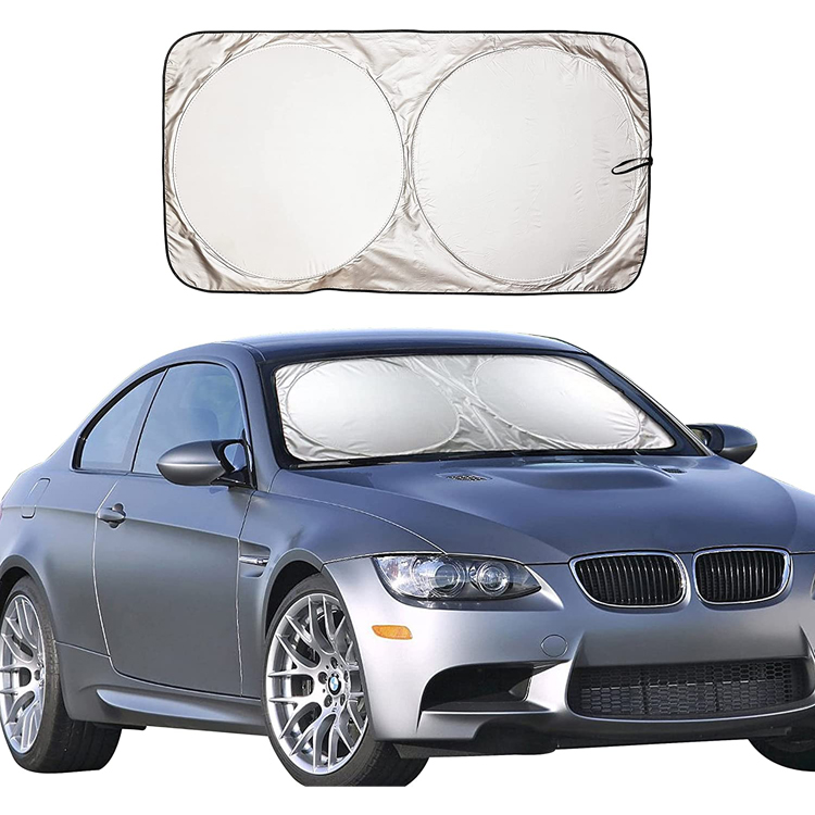 Car Interior Accessories Car Sun Visor for UV Rays and Sun Heat Protection Durable 170T Material Car Windshield sunshade Featured Image