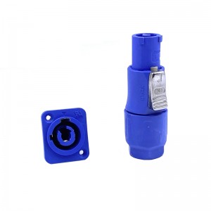 SZFLD Blue Power Connector IP65 Powercon 20A