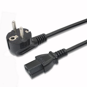 IEC C13 Socket to CEE 7/7 Plug Power Cords