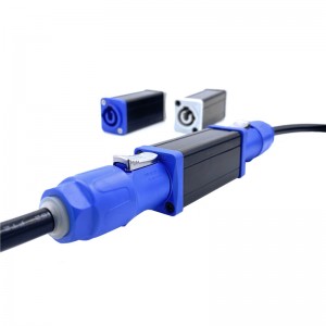 Power Coupler Blue and White IP44