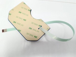 Silicone rubber overlay design membrane switch