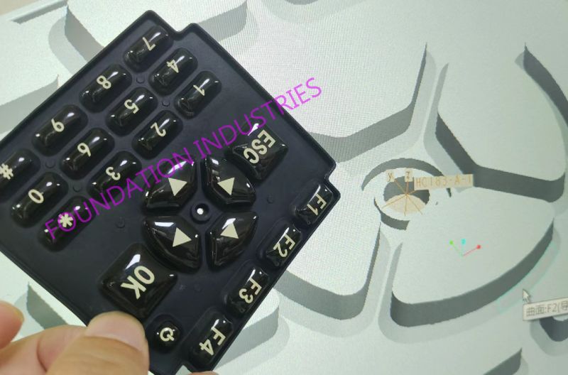 Processing of Diversified Silicone Keypads