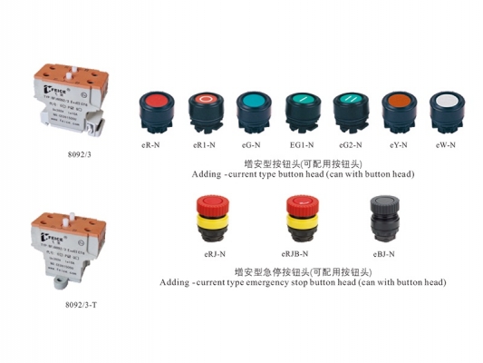 Manufacturer of Outside Explosion Proof Socket Box - 8092/3 series Explosion-proof control button – Feice
