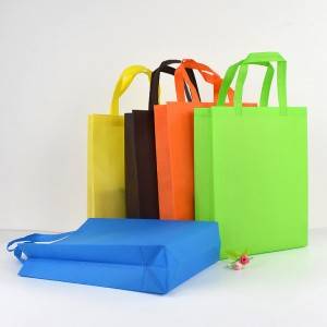 Reusable Ultrasonic-making PP Non woven shopping tote bags with custom printed logo