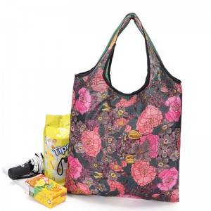 Shopper Bag - Easy carry small foldable pocket tote ECO Friendly polyester folding shopping reusable bag – Fei Fei
