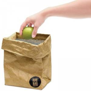 Eco Friendly Customized Cooler Bag Insulated Waterproof Paper Tyvek Lunch Bag