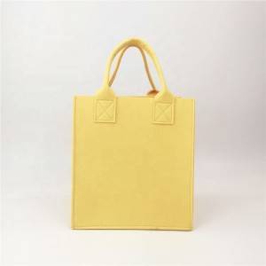 Hot products 2020 Eco-Friendly ladies felt shopping bag women handbags tote bag leisure felt fabric bag